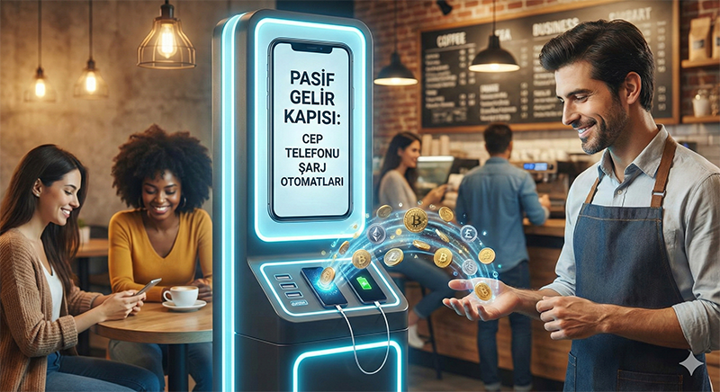 Cep telefonu şarj istasyonu